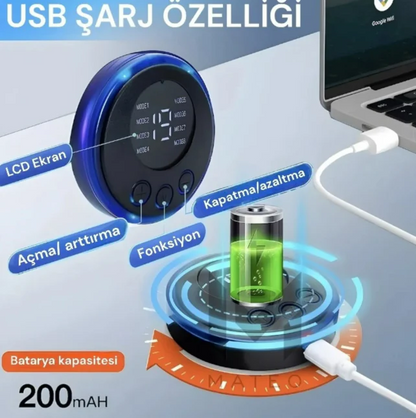 EMS Pedli Selülit Azaltıcı Bacak Sıkılaştırıcı Masaj Aleti