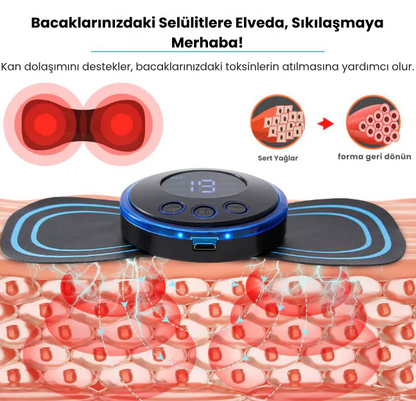 EMS Pedli Selülit Azaltıcı Bacak Sıkılaştırıcı Masaj Aleti