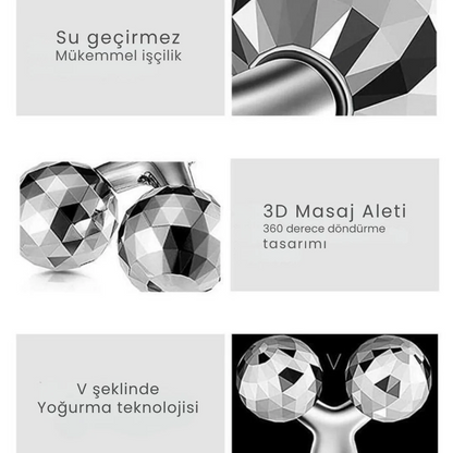 3D Yüz ve Vücut Masaj Aleti